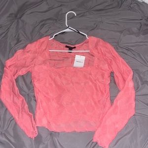 Pink Long-sleeved top